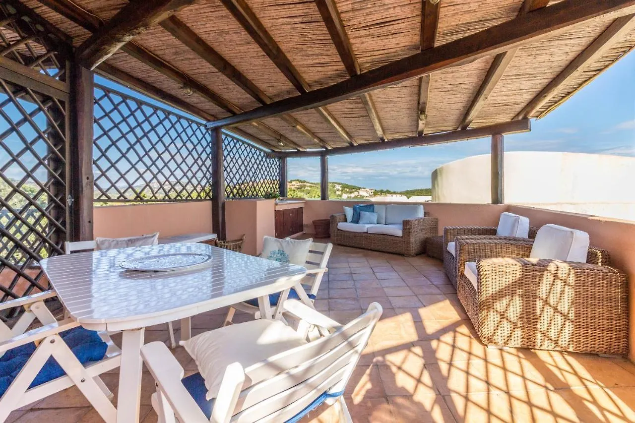 Cala Flores Sea View Apt 400M From The Beach! Porto Cervo Appartement